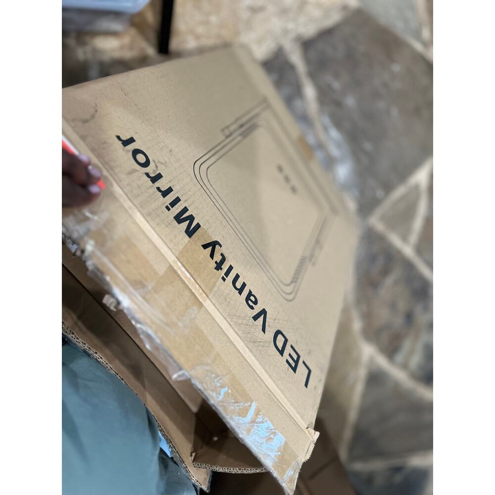 Kcavvi Vanity Mirror With Lights, Height-Adjustable & 360° Rotation, 1/10X - Picture 11 of 17